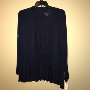 Pull Charter Club 100% Cachemire - Aqua Cool - Double Volants - Taille Petite M - Neuf Avec étiquette